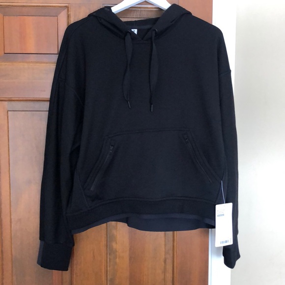 Host Pick !! Athleta black recover hoodie. NWTs - Picture 7 of 14